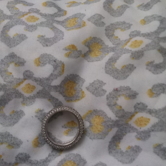 High quality ring silver with zirconia stone . size 7 - Picture 2 of 2